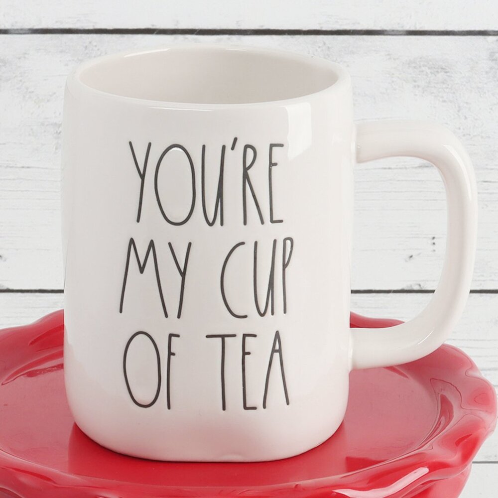 Rae Dunn Mug  "You're My Cup Of Tea"  16 oz